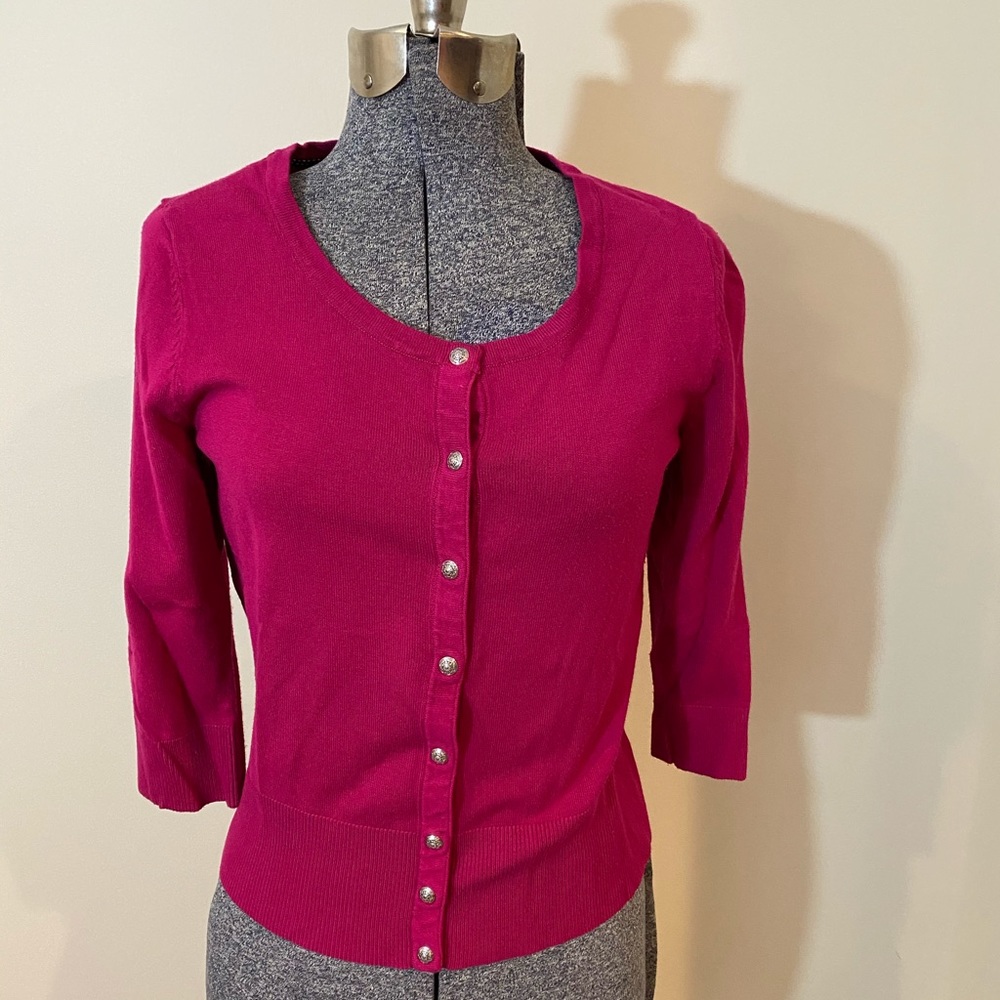 White House Black Market Pink Sweater